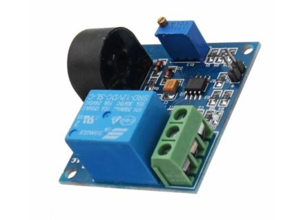 Proudový senzor AC 0,3-5A 20~400Hz s relé
