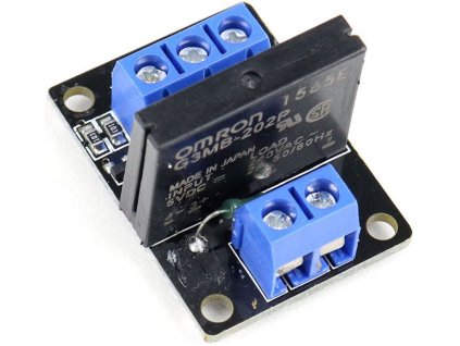 Modul relé SSR 1x, napájení 5V, spouštění nízkou úrovní