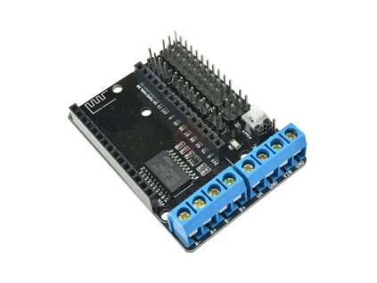Shield L293D pro wifi řízení motorů Arduino ESP-12E