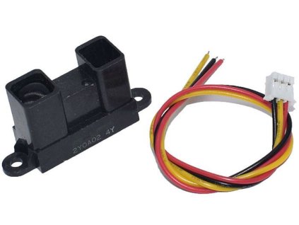 Infračervený měřič vzdálenosti 20-150cm, senzor GP2Y0A02YK0F, DOPR
