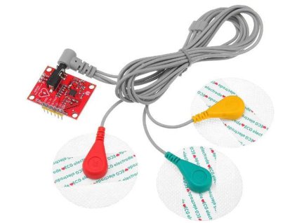 EKG monitoring srdeční frekvence, modul s AD8232