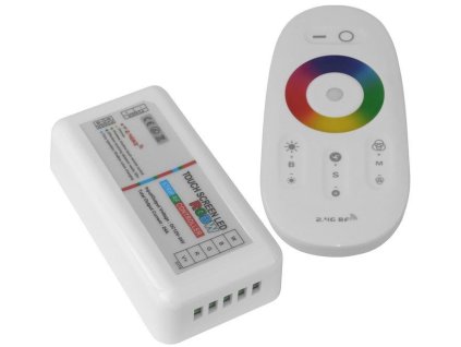 Ovladač FUT027 pro LED pásek RGB / RGBW s D.O.433MHz