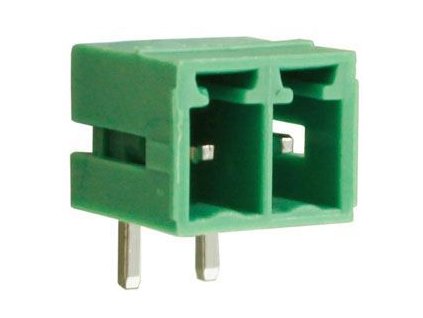 Svorkovnice násuvná 2P- část do DPS, KF2EDGR-2P, RM=3,81mm