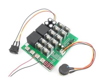 Regulátor otáček PWM stejnosměrných motorů 10-55V 60A