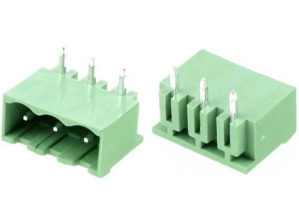 Svorkovnice násuvná 3P- část do DPS, KF2EDGR-3P, RM=5,08mm