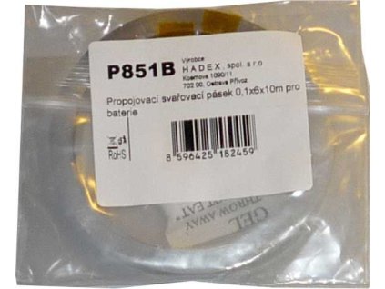 Propojovací svařovací pásek 0,1x6x10m pro baterie