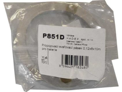 Propojovací svařovací pásek 0,12x8x10m pro baterie