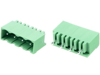 Svorkovnice násuvná 4P- část do DPS, KF2EDGV-4P, RM=5,08mm