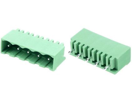 Svorkovnice násuvná 5P- část do DPS, KF2EDGV-5P, RM=5,08mm