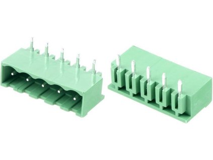 Svorkovnice násuvná 5P- část do DPS, KF2EDGR-5P, RM=5,08mm