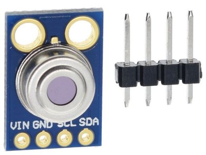 Bezkontaktní infračervený teploměr, modul GY-906 s MLX90614