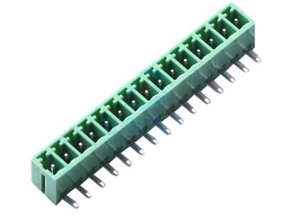 Svorkovnice násuvná 15P- část do DPS, KF2EDGR-15P, RM=3,81mm