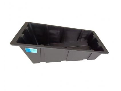 Plastový držák (vana) pro fotovoltaické panely na rovné střechy