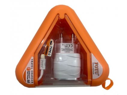 Napáječ, nabíječka, USB QC 3.0 TYP C  40W s displejem