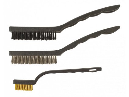 Sada drátěných kartáčů, 3 ks - HT410203