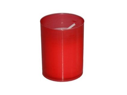 Svíčka parafín 50g červená 4kusy