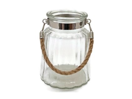 Lucerna skleněná 17cm  LAMPION1