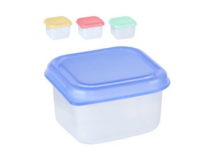 Box na potraviny MINI 6x6x4cm 100ml  FRESHBOX, mix barev