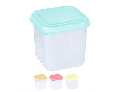 Box na potraviny MINI 6x6x6cm 150ml  FRESHBOX, mix barev