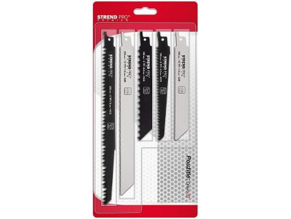 List do ocasní pily, Premium, sada, mix, 5 ks