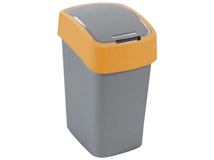 Koš odpadkový výklopný 25L  FLIPBIN stříbrná/oražová