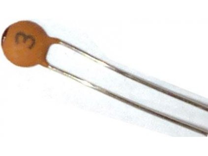 3pF/50V Super-Cap, RM=2,54, keramický kondenzátor