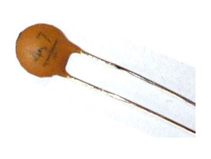 4p7/50V Nicola, RM=2,54, keramický kondenzátor