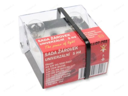 Žárovka servisní sada H4/12V