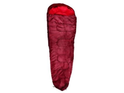 Spací pytel mumie červený 80 x 210 cm