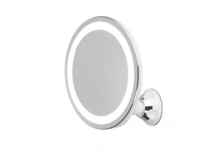 Koupelnové zvětšovací zrcadlo s přísavkou 24LED ADLER