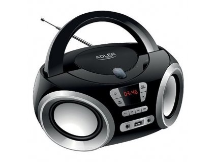 Rádio, CD-MP3 Boombox, USB, Adler AD 1181