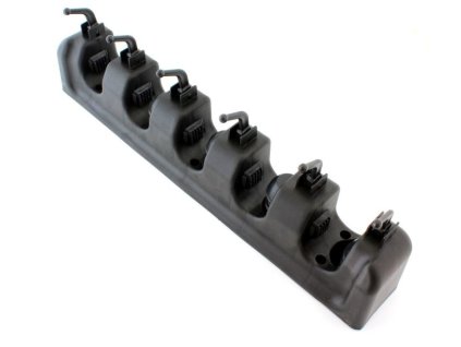 Držák věšák úklidového nářadí - černý