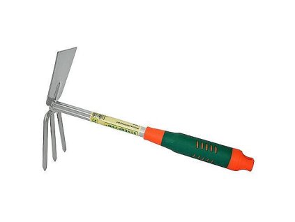 Motyčka T703F, plochá, trojzubá