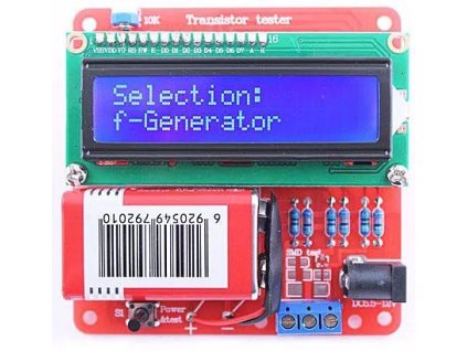 R-L-C metr+ tester polovodičů+PWM generátor SKU350446 - STAVEBNICE