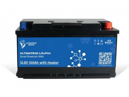 LiFePO4 akumulátor Ultimatron YX Smart BMS 12,8V/100Ah vyhřívaný