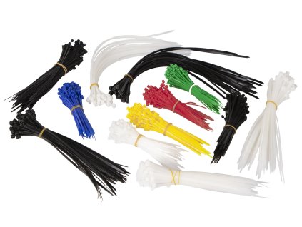 Sada stahovacích pásek, 1000 ks - HT286601