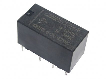 Relé JRC-19F 12V, 24V=/1A(120VAC/1A) 20x10x12mm