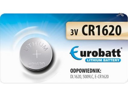 Baterie EUROBATT CR1620 3V lithiová