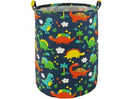 Koš na hračky modrý