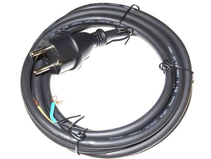 Flexo s volným koncem 3x1,5mm 3m guma /3G1.5mm2/