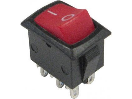 Přepínač kolébkový MRS-202-3, ON-ON 2pol.250V/3A