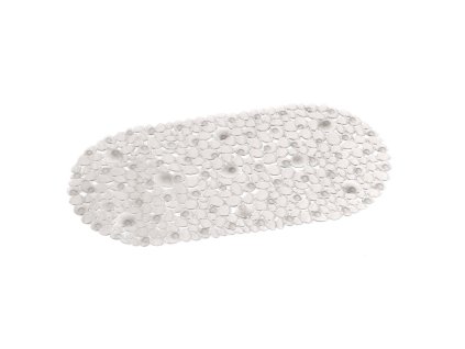 Podložka do vany protiskluzná 69x35cm oválná  AWD0812 čirá