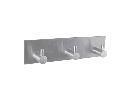 Věšák 3 háčky nerez samolepicí  AWD1294