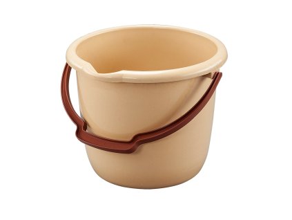 Vědro 12L PH s výlevkou  TRG béžová/šedá