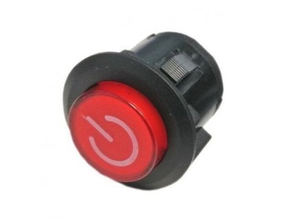 Tlačítko PBS-3 T85 OFF-ON 1pól. 250V/16A s prosvětlením