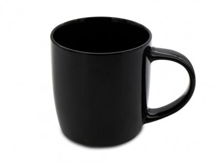 Hrnek porcelán 350ml  BLACK