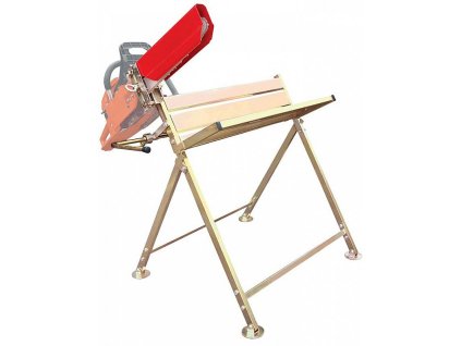 Stojan na řezání dřeva 88x71x86 mm, s držákem na pilu, max. 120kg