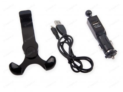 Držák telefonu s USB do zapalovače