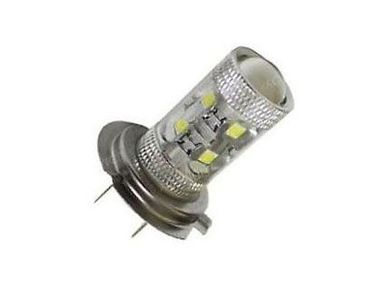 Žárovka LED H7 10-30V, 50W, bílá, 10xLED CREE XP-E