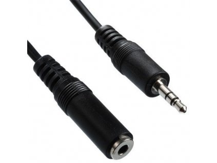 Kabel prodlužovací Jack 3,5 stereo 2m